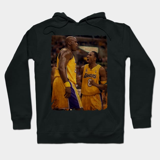 Shaquille O'Neal in Lakers Hoodie by Milu Milu